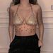 European And American Fashion Women's Nightclub Stage Performance Sexy Flash Diamond Chain Fringed Bra Underwear Body Chain With Accessories_ipsvogv.com