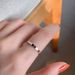 Women's Jewelry Stainless Steel Ring Titanium Steel Ring Round Ring Niche Design Trendy Jewelry_ipsvogv.com