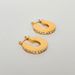 Women’s Jewelry Set Fashion Fashionable Niche INS Retro Titanium Steel Gear Design Row Diamond C Earrings_ipsvogv.com