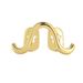 Body Jewelry Niche Design Twisted Wave Mobius Shape Smooth Zircon Single Braces Men And Women Accessories Meisa Tooth Decoration_ipsvogv.com
