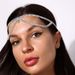 luxury double-layer rhinestone elastic headband bridal wedding all-match crystal hair chain Headdress Headdress_ipsvogv.com