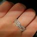 Popular chain ring hip hop full circle zircon gold plated ring female ins style_ipsvogv.com