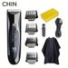 Waterproof Electric Hair Clipper with LED LCD Screen Ideal for Men's Hair Cutting and Grooming, Rechargeable Hair Cutting with Pusher for Precision C_ipsvogv.com
