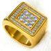 Luxury Ring Prong Setting Super Mens Wedding Engagement Stainless Steel Big Rings_ipsvogv.com
