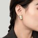 Gold-Plated Copper Square Geometric High-End Versatile For Women Autumn Winter Simple Minimalist Style Elegant Earrings_ipsvogv.com