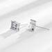 Men’s Jewelry Fashion Popular Hip Hop Earrings Quadrilateral Zircon Street Fashion Earrings Hiphop Men's Earrings_ipsvogv.com