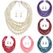 New Products Pearl Ladies Multi Layer Necklace 8050 Pearls Necklace_ipsvogv.com