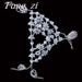 Exaggerated masquerade mask personality holiday party performance rhinestone mask women mask_ipsvogv.com