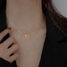 Lady Heart Shape Titanium Steel Wholesale Pendant Necklace_ipsvogv.com