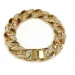Hip Hop Spacing Super Flash Water Diamond Cuban Chain Dominant Bracelet Ornament_ipsvogv.com