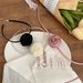 Rose Flower Choker Ribbon Pendant Hair Tie French Style Summer Collarbone Chain Necklace_ipsvogv.com