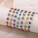 New Devil's Men And Women Couple Simple Geometric Bracelet Blue Eye Jewelry_ipsvogv.com