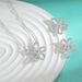 Women's Jewelry Silver Moissanite All Match Light Luxury Gesang Flower Moissanite Necklace Earrings Set Fashion Inlaid Temperament Clavicle Chain_ipsvogv.com