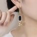Women's Earrings Style Long Asymmetrical Tassel For Women With Round Faces, Slimming, Fashionable, Light And High-end_ipsvogv.com