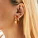 Women's Jewelry Large Size Personalized Metal Earrings High Grade Plain Ring Multi Layer C Shaped Superposition Design Modern Style Women's Popular_ipsvogv.com