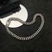 Three Dimensional Cutting Cuban Link Chain Hip Hop Choker Cuban Clavicle Chain Male And Female Neck Necklace_ipsvogv.com