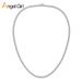 Three-Prong Tennis Necklace 4mm Hip-Hop Copper Inlaid Zircon Light Luxury Jewelry Trend_ipsvogv.com