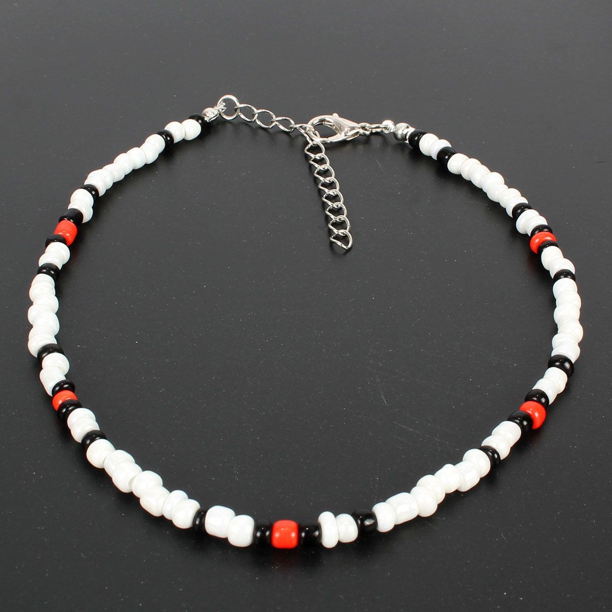 Jewelry Fashion Thread Short Rice Bead Bohemian Colored Neckland Necklace Accessories 12080-6_ipsvogv.com