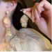 Women’s Jewelry Set Fashion New Laser Sequin Pearl Tassel Earrings Ins Personality Colorful Sweet Earrings Earrings Fashionable Long Earrings_ipsvogv.com