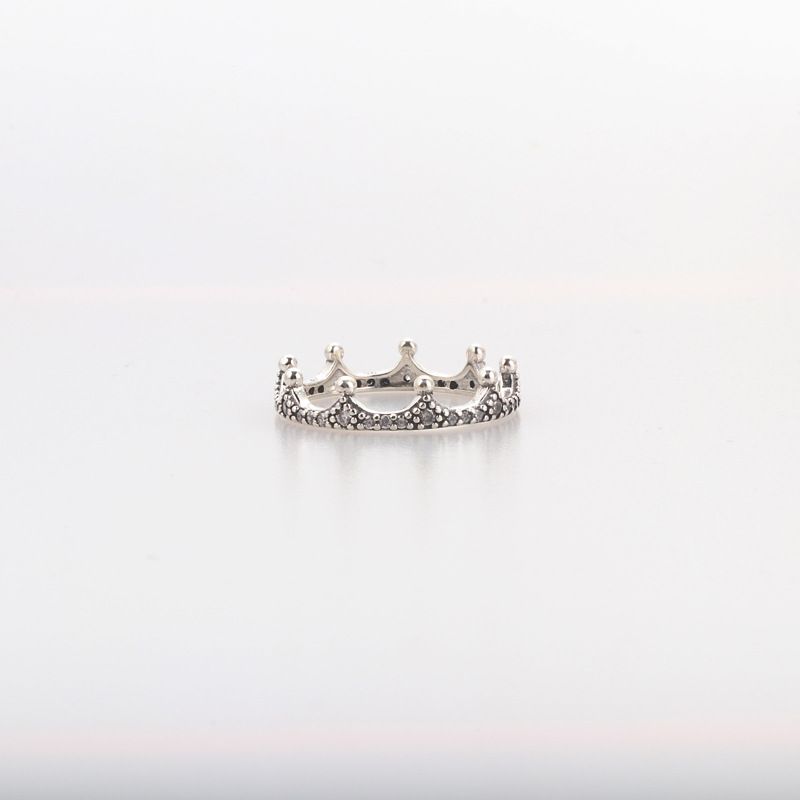 Women's Jewelry Crown Ring - Elegant Stackable Knuckle Ring In Gold, Silver & Rose Gold, Minimalist Design For Everyday Wear, Sizes 50-60_ipsvogv.com