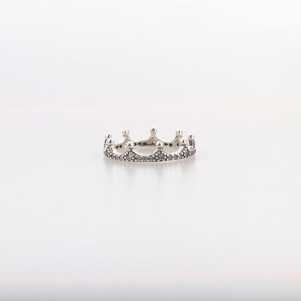 Women's Jewelry Crown Ring - Elegant Stackable Knuckle Ring In Gold, Silver & Rose Gold, Minimalist Design For Everyday Wear, Sizes 50-60_ipsvogv.com