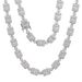 New 10X8mm Rectangular Zircon Trend Men And Women Hip Hop Necklace_ipsvogv.com