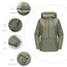 Women's Clothing new hooded solid color windbreaker women's long sleeve spring and autumn thin jacket casual women's clothing_ipsvogv.com