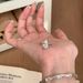 Large Water Droplet Zircon Irregular Spring And Summer Personalized Fashion, Index Finger Ring, Light Luxury, High-end_ipsvogv.com