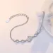 Korean Fashion Personality Simple Water Drop Inlaid Zircon Quick Sell Pull Bracelet Wholesale_ipsvogv.com
