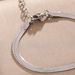 Flat Snake Bone Chain Bracelet For Women, Light Luxur, High-end Design, Fashionable Temperament, Versatile Blade_ipsvogv.com