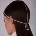 Hot-selling Fashion Bridal Wedding Fringe Forehead Chain Cross-border Personalized Rhinestone Hair Accessories Hair Chain Hair Chain_ipsvogv.com
