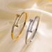 Fashionable And Trendy Personalized Nail Bracelet With Micro Inlaid Zircon, Niche Design, Exquisite Titanium Steel_ipsvogv.com