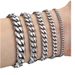 Titanium Non-Fading Cuban Men's Trendy Hip-Hop Women's Jewelry Stainless Steel Bracelet_ipsvogv.com