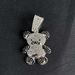 Alloy Zircon Bear Animal Panda Pendant Shiny Hip-Hop Jewelry Unisex Necklace_ipsvogv.com