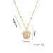 Necklace, Popular Female Internet Celebrity With A New Minimalist Cute Full Diamond Zircon Bear Necklace. Fashionable_ipsvogv.com