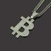 Letter B Diamond Men's Pendant Necklace 3D Trendy Street Dance Jewelry_ipsvogv.com