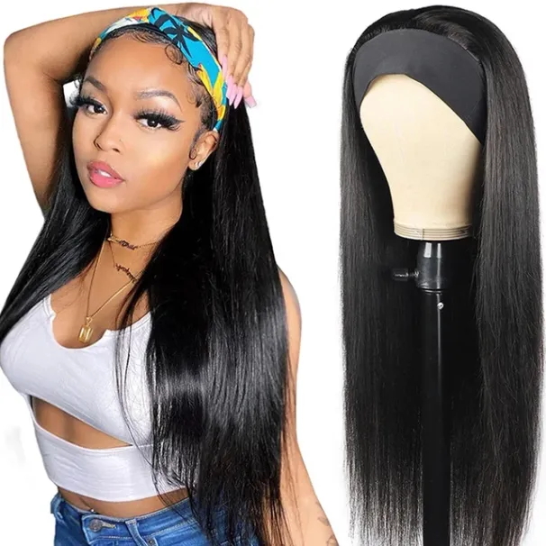 hot selling Glueless Straight Headband Wig 150% Density Peruvian Human Wigs Natural Color for Black Women Jarin Hair Cheap_ipsvogv.com