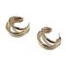 Fashion Geometric Plating Metal No Inlaid Earrings Ear Studs_ipsvogv.com