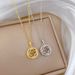 Agile 【 】 Lucky Grass Light Luxury Charm Gorgeous Full Diamond Necklace Women's Versatile Clavicle Titanium Steel Chain 【 】_ipsvogv.com