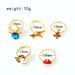 Point Diamond Christmas Tree Santa Claus Bow Elk Ring 5-piece Set For Women_ipsvogv.com