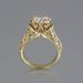 Versatile Men's And Women's Zircon Accessories Flower Shaped Diamond Ring_ipsvogv.com