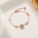 Korean Version Of New Sheng San Shi Roman Ring Bracelet With Titanium Steel Adhesive Diamond Transport Bead Jewelry For_ipsvogv.com