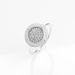 White Copper Plated Silver Ring Ring Fashionable Temperament Style_ipsvogv.com