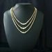 Personality exaggerated rhinestone necklace Fashion trend street shooting clavicle chain retro claw chain multi layer necklace_ipsvogv.com