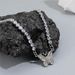 Titanium Steel Inlaid Zircon Chain Butterfly Necklace Fashionable High End Couple Clavicle Chain_ipsvogv.com