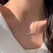 zircon Necklace Smiling For Women, Niche, Light Luxury Design, Ins, High-end, Exquisite, Simple, Versatile, Collarbone !_ipsvogv.com