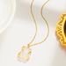 Titanium Steel Ins Wind Bear Star Necklace Women&;s Trendy Light Luxury Niche Versatile Versatile Clavicle Chain Simple Pendant Jewelry Live_ipsvogv.com