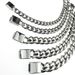 Men Bracelet Bling 316L Stainless Steel Silver Tone Polished_ipsvogv.com