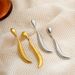 Women’s Jewelry Set Fashion Creative Simple Personality Earrings Gold Plated Splicing Strips Fashionable Niche Water Drop Earrings For Women_ipsvogv.com
