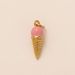 Dessert Pendant Set Food-Shaped Charms DIY Gold Plated Stainless Steel Jewelry With Chain Options For Women_ipsvogv.com